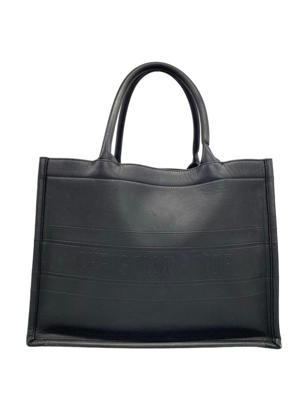 Dior Tote Bag Book Medium Vintage Small Black